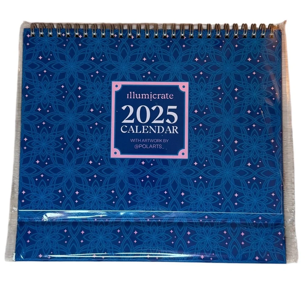 ILLUMICRATE: Ride Or Die 2025 Desk Calendar - Featuring Artwork Of Bookish BFFs